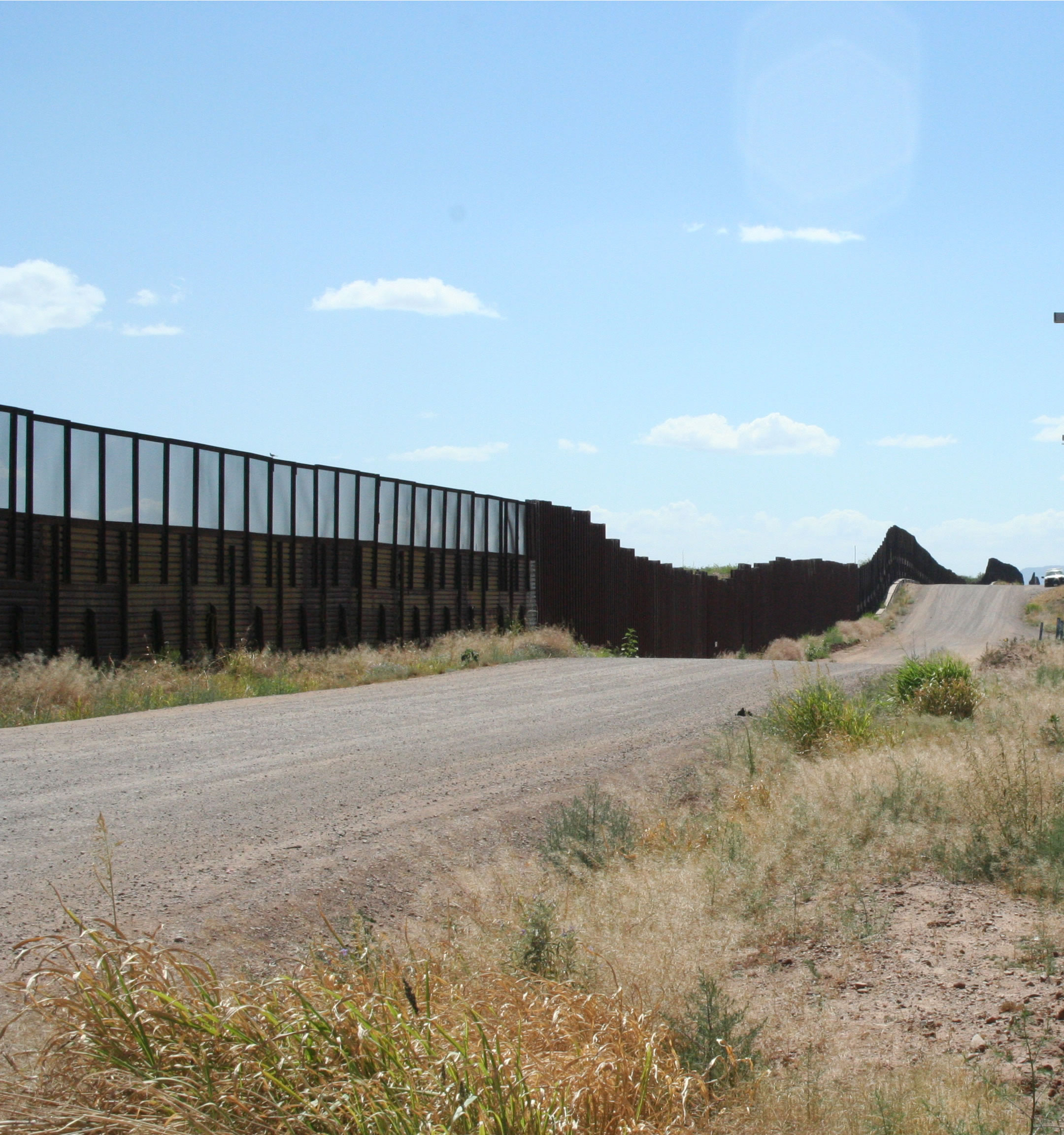 Border of Arizona and Mexico
